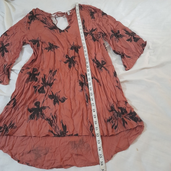 ● AMUSE Society | 100% Modal Tropical Palm Print Dress - Picture 7 of 14